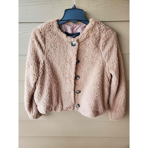 Vero Moda Faux Fur Short Teddy Jackets size Medium - Picture 1 of 7